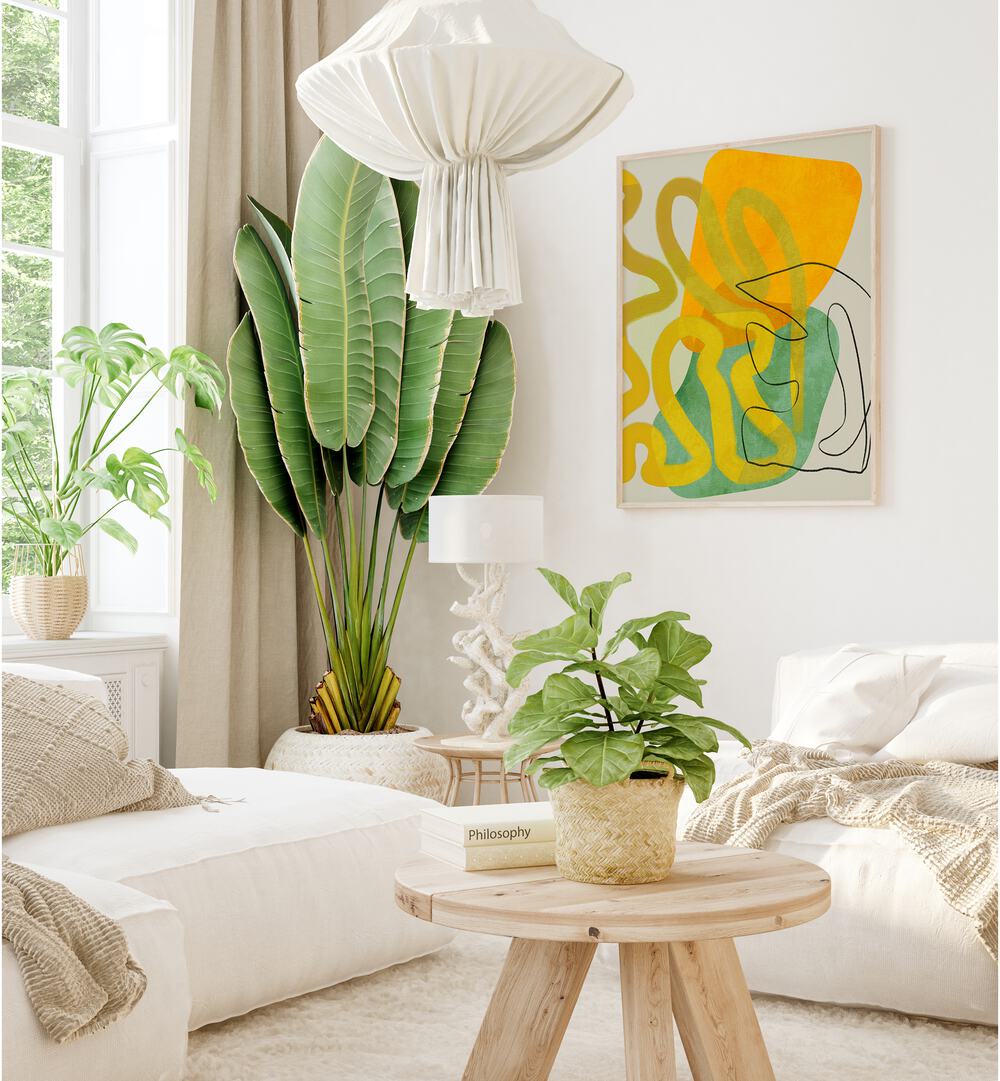 Brighten your space with PAINTED LINES VIII KOPIE, stunning ABSTRACT PAINTINGS by Ana Rut Bre on premium canvas.