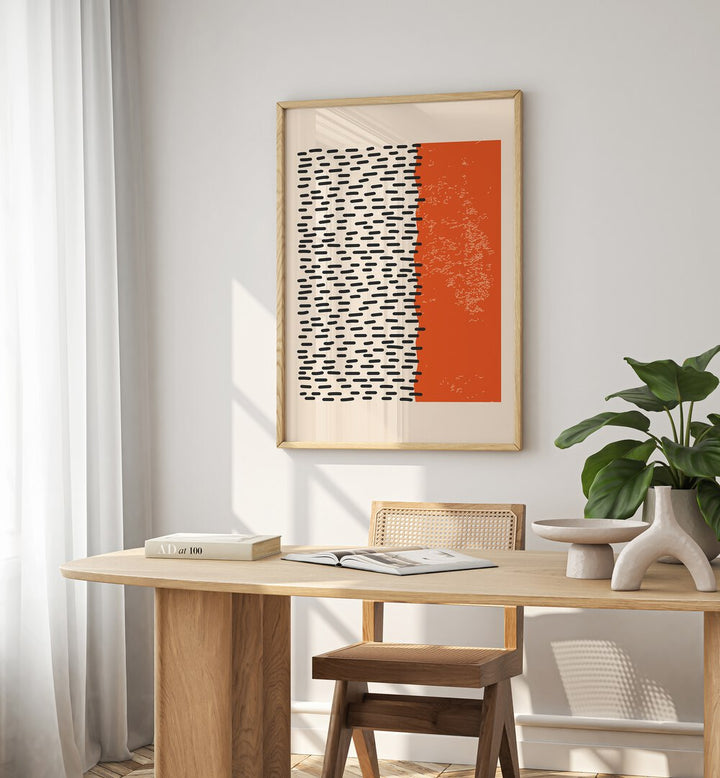 Transform your space with GEOMETRIC EXPRESSION I, BOHO ART PRINTS by Jay Stanley, blending modern design and whimsy.