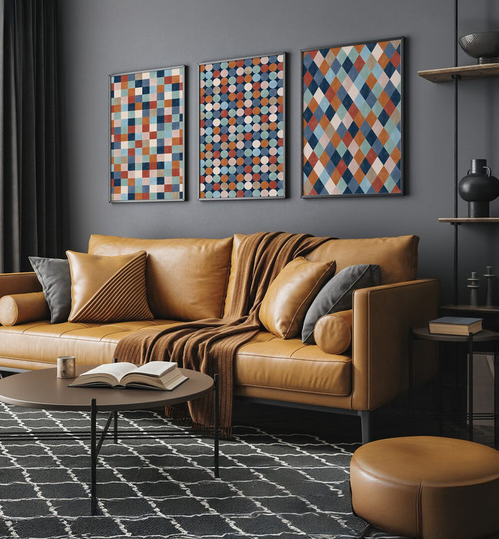 Transform your space with the VERDANT TRANQUILITY SET, SET OF 3 PAINTINGS, featuring lush greens and calming landscapes.