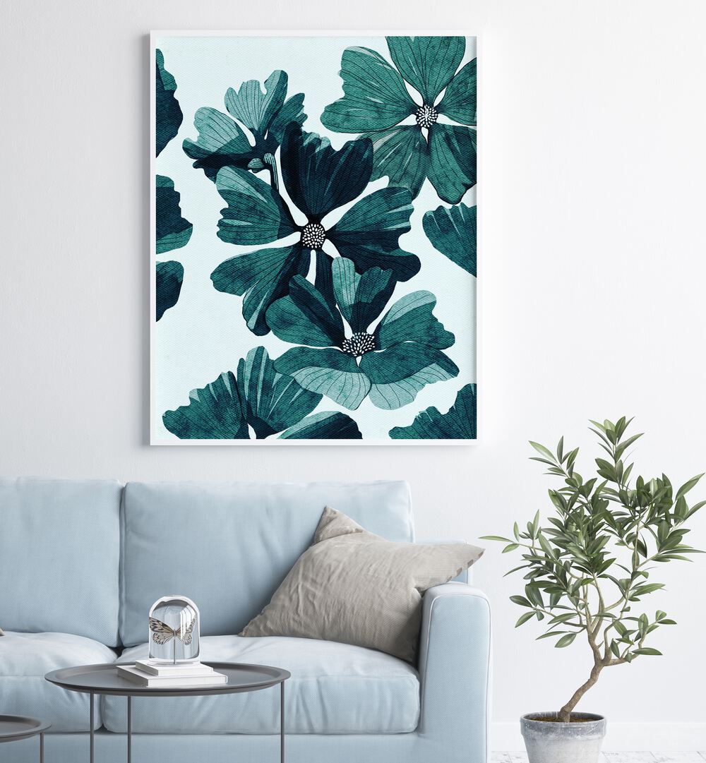 Elegant BLACK FLOWER, FLORAL FLOWER PAINTINGS add sophistication to any space, enhancing your decor effortlessly.