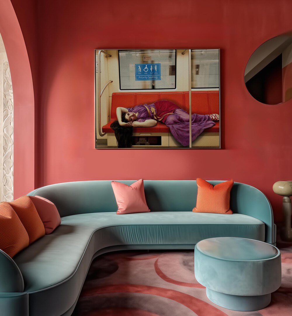 Transform your space with PRIORITY SEATING, ALTERED ART PRINTS by Dikhotomy, blending modern creativity and style.