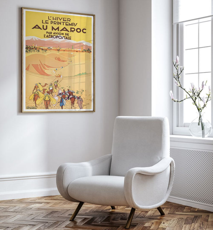 Classic AVIATION AEROPOSTALE VINTAGE TRAVEL POSTERS bring nostalgia and charm to any space, celebrating air travel history.
