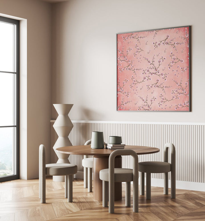 Brighten your space with BLOSSOMS ON BLUSH, FLORAL FLOWER PAINTINGS, showcasing delicate floral beauty and charm.