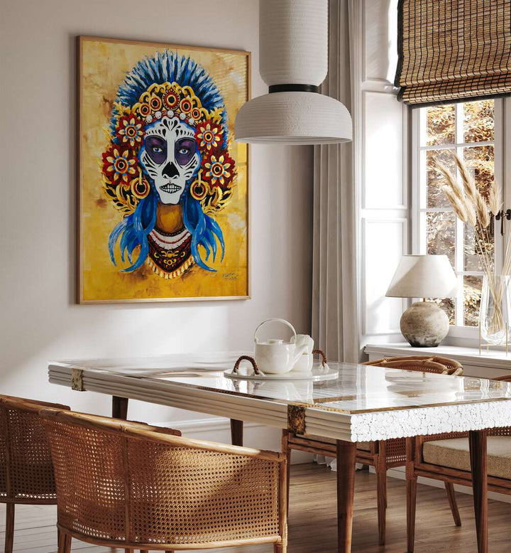 Vibrant art piece from ETERNAL SPIRIT, COWBOY collection, celebrating cowboy culture in modern Americana style.