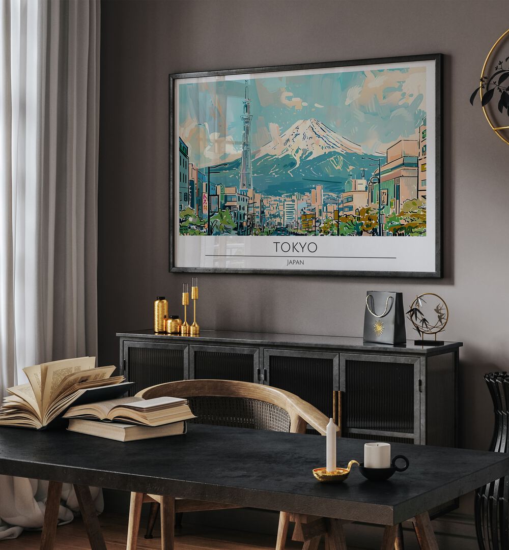 TOKYO - JAPAN-I , TRAVEL POSTERS