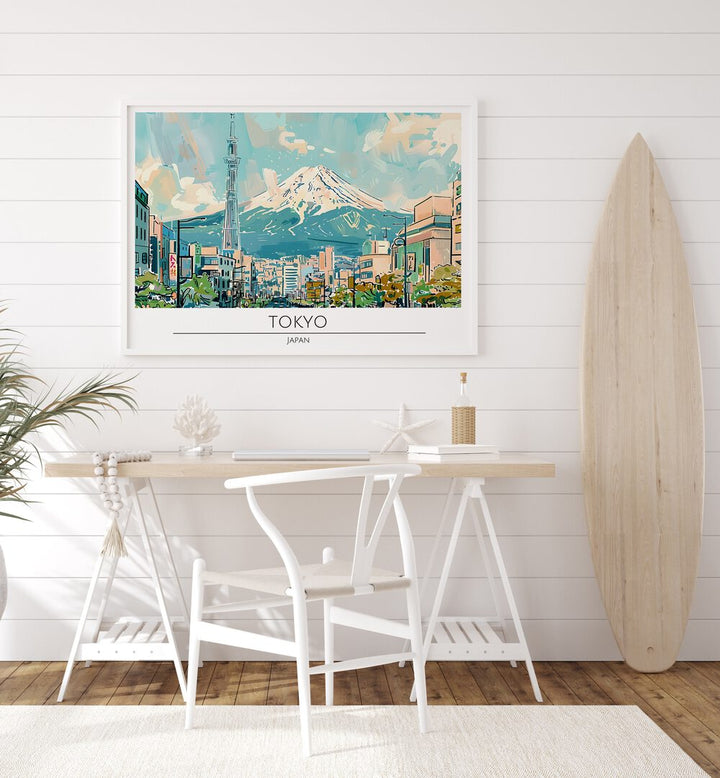 TOKYO - JAPAN-I , TRAVEL POSTERS