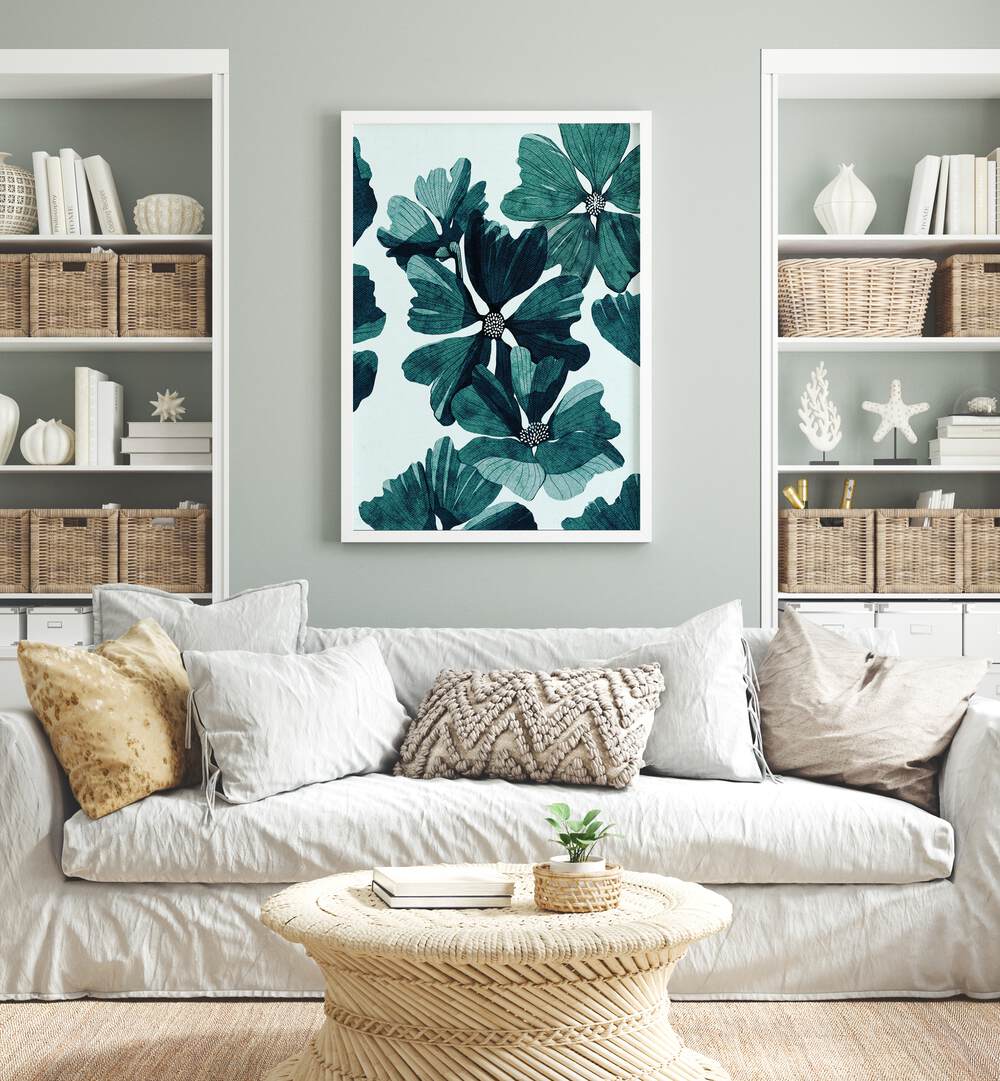 Stunning BLACK FLOWER, FLORAL FLOWER PAINTINGS enhance decor with elegance and sophistication for any space.