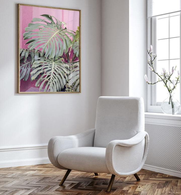 Liven up your home with MONSTERA LEAF LA MURALLA, FLORAL FLOWER PAINTINGS showcasing tropical beauty.