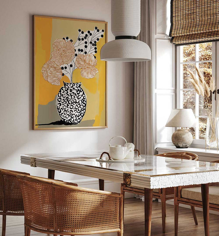 TVASE , FLORAL FLOWER PAINTINGS