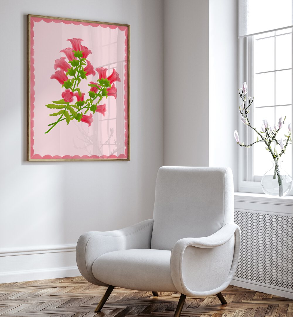 Bright CALAMPULA FLOWER floral painting, perfect for enhancing your garden or home décor. Ideal for floral art lovers.