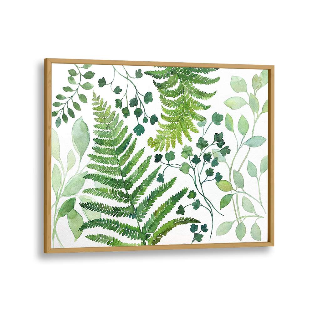 LUSH GREENERY DREAMS, FLORAL FLOWER PAINTINGS showcase vibrant green botanicals, perfect for enhancing your space.