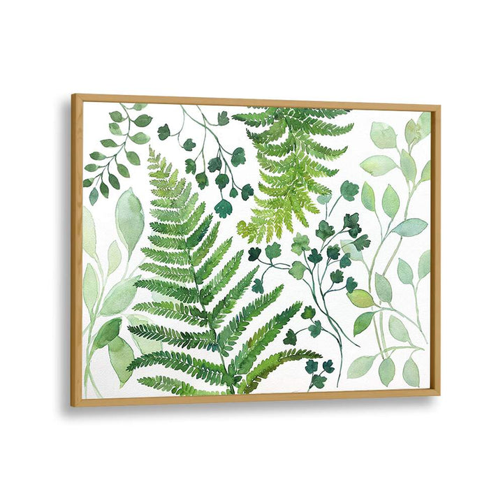 LUSH GREENERY DREAMS, FLORAL FLOWER PAINTINGS showcase vibrant green botanicals, perfect for enhancing your space.