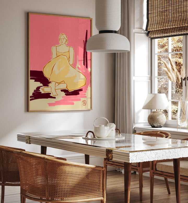 Enhance your decor with PINK DREAM, VIBRANT art prints, perfect for adding color and energy to any space.