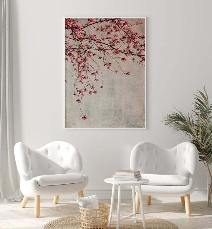 Elegant branches adorned with floral blooms, perfect for enhancing your space with BRANCHES, FLORAL FLOWER PAINTINGS.