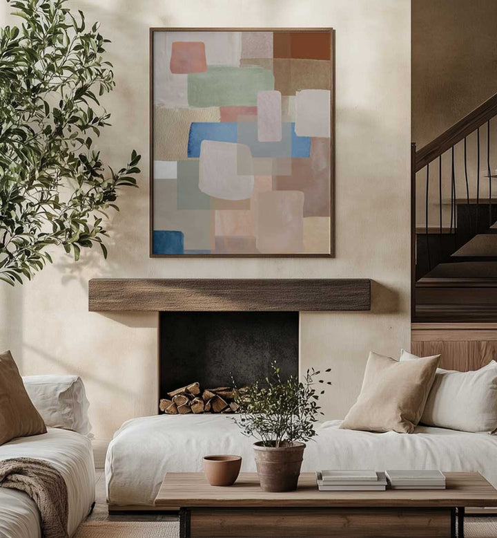 KALEIDOSCOPE III , BOHO ART PAINTINGS