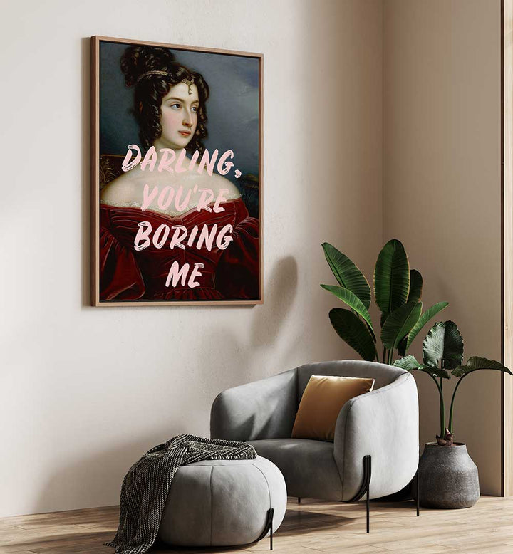 BORING ME , ALTERED ART PRINTS