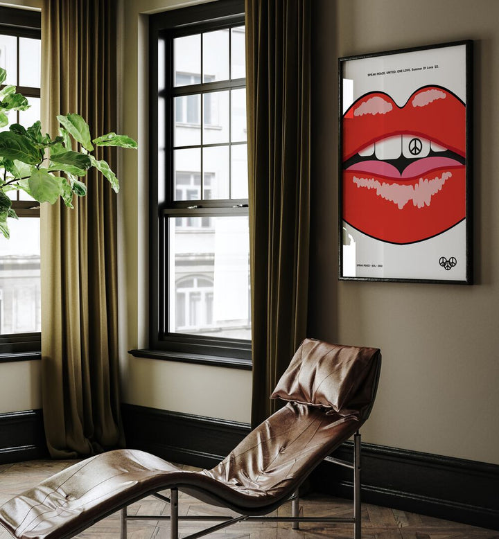 SPEAK PEACE, QUOTES poster adds inspiration and style to your space, perfect for a serene sanctuary.