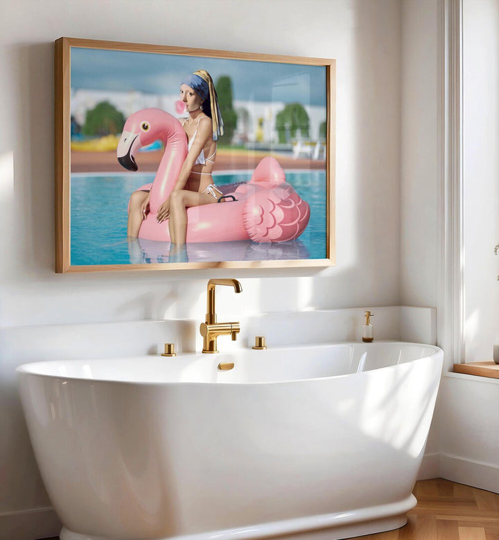 Captivating SEXY PEARL, ALTERED ART PRINTS by DIKHOTOMY adds a bold touch to modern decor with unique charm.