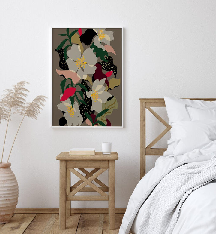 Brighten your decor with FLORAL RHYTHM V, showcasing stunning FLORAL FLOWER PAINTINGS that captivate the senses.