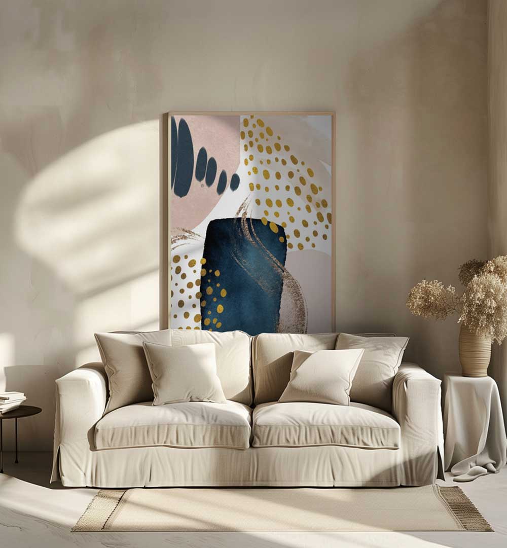 SMOOTH ABSTRACT II , BOHO ART PAINTINGS