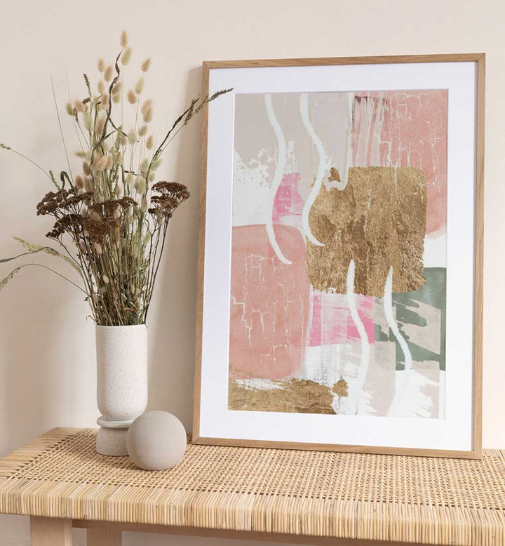 SMOOTH SUMMER I , BOHO ART PAINTINGS