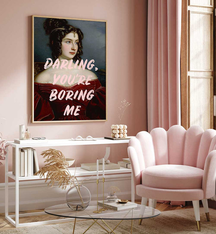 BORING ME , ALTERED ART PRINTS