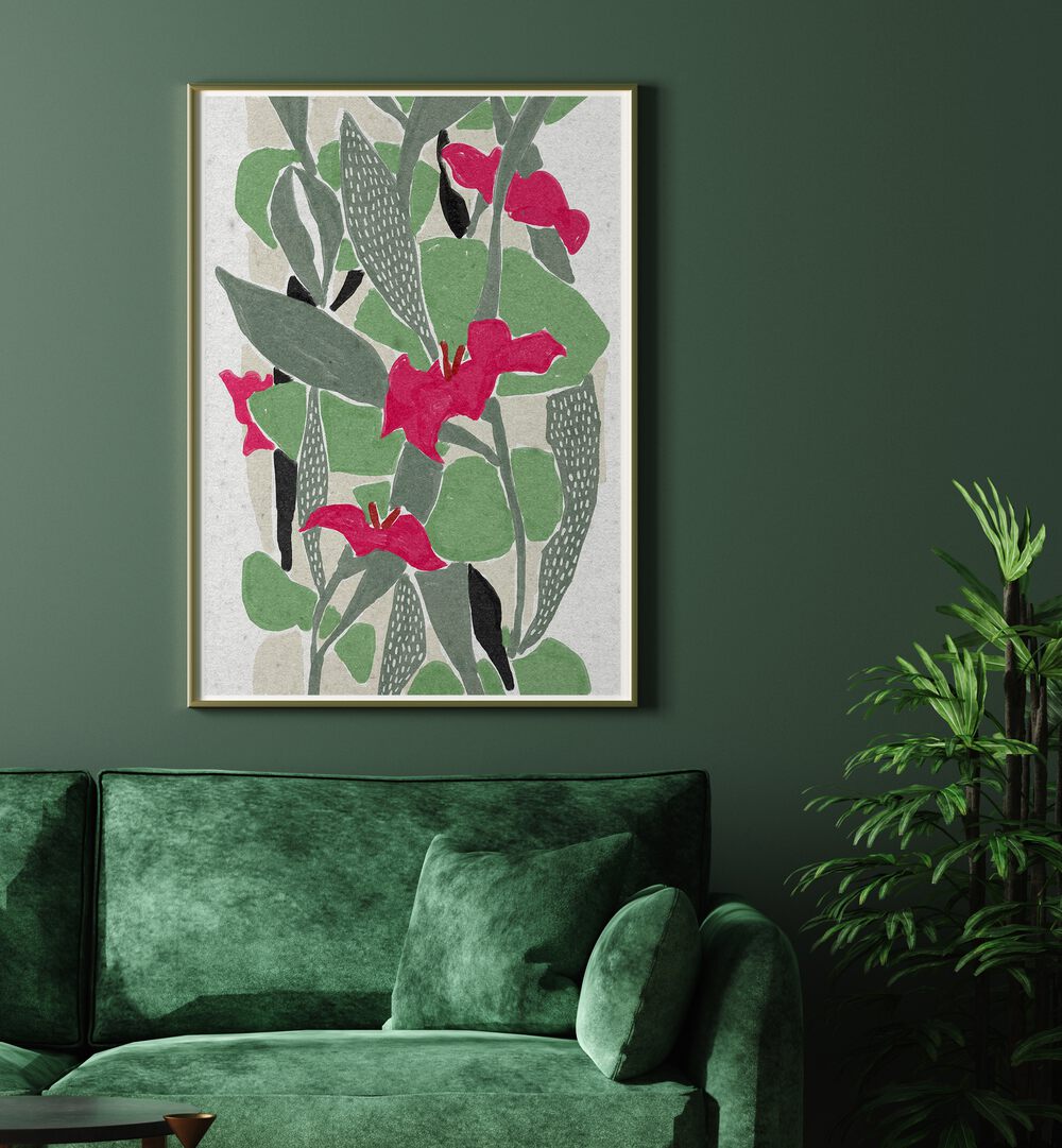 Brighten your space with FLORAL RHYTHM VI, a vibrant addition to our FLORAL FLOWER PAINTINGS collection.