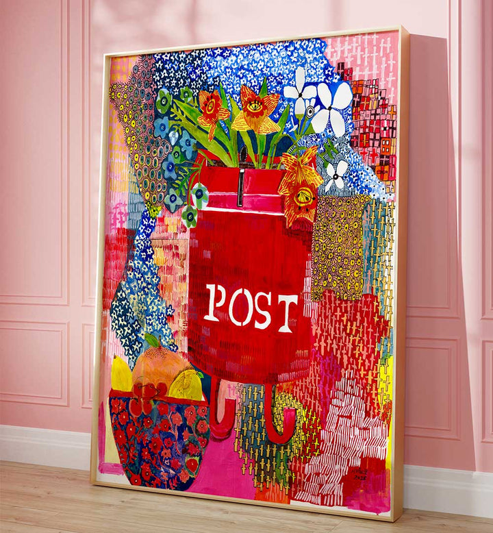 HEY YOU GOT MAIL , FLORAL FLOWER PAINTINGS
