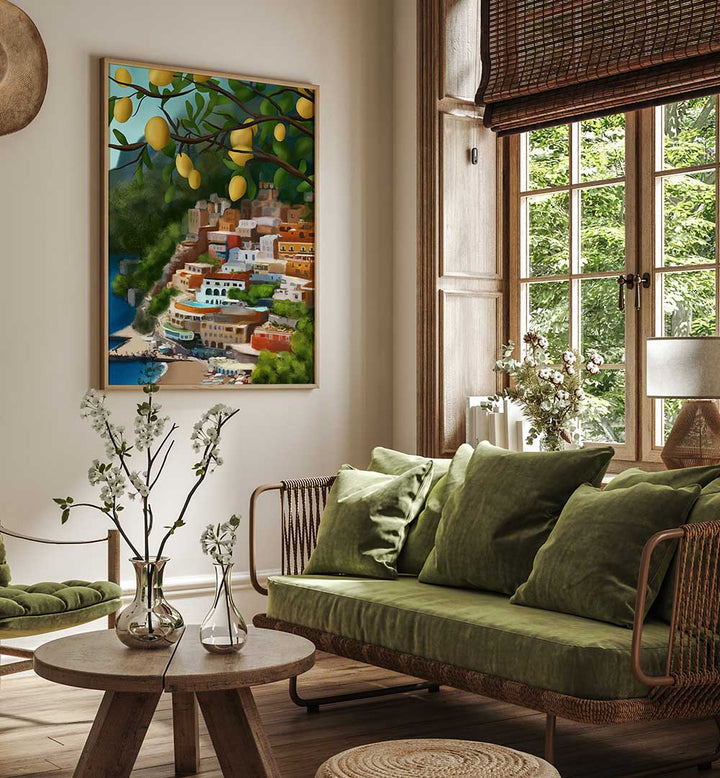 LEMON COAST , TRAVEL POSTERS
