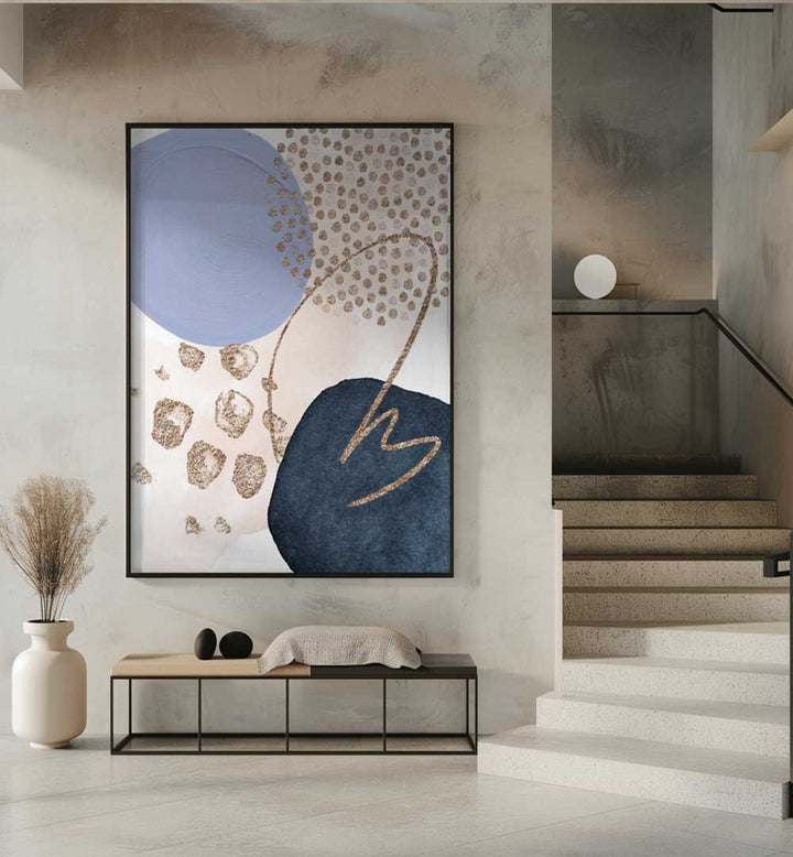 WITH MUAVE II , BOHO ART PAINTINGS