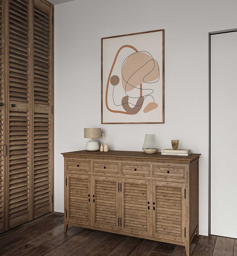 ABSTRACT LINE MOVEMENT II , BOHO ART PAINTINGS