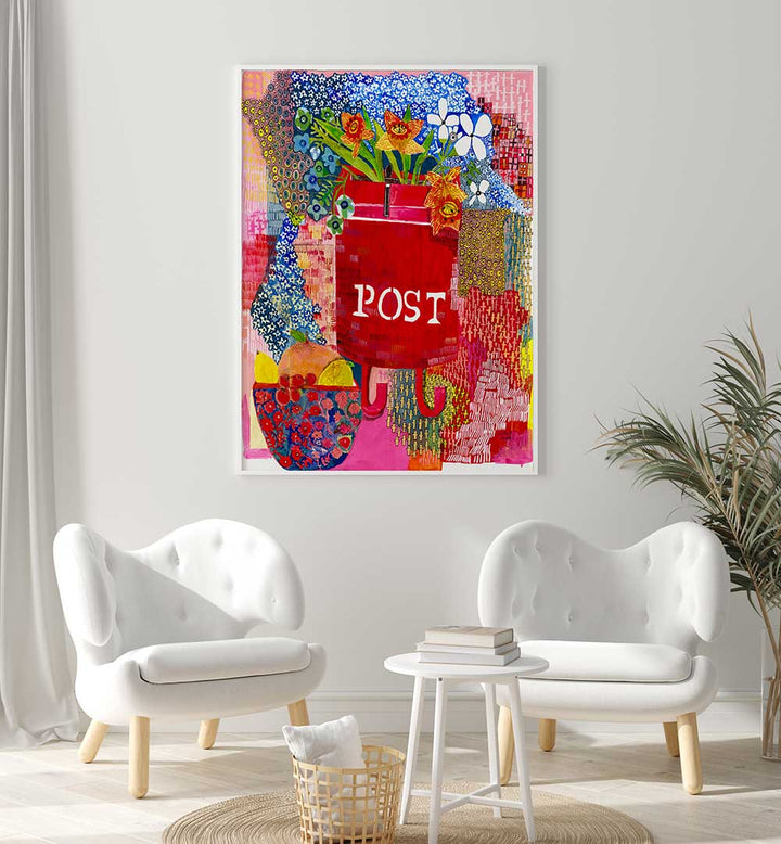 HEY YOU GOT MAIL , FLORAL FLOWER PAINTINGS