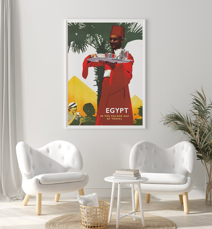 Explore the charm of EGYPT, VINTAGE TRAVEL POSTERS featuring iconic pyramids and rich cultural heritage.
