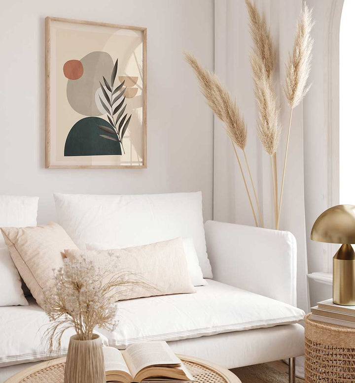 ABSTRACT NATURE MOMENT I , BOHO ART PAINTINGS