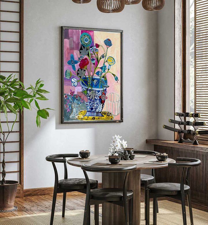 50SHADES OF PURPLE , FLORAL FLOWER PAINTINGS