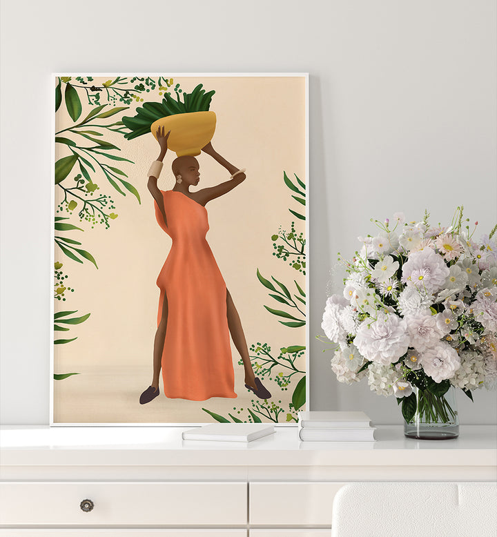 BALANCE , AFRICAN ART PAINTINGS