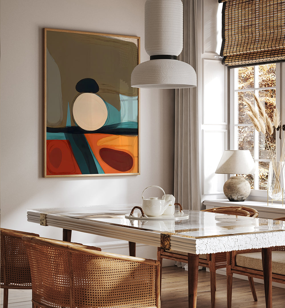 GEOMETRIC HARMONY , ABSTRACT PAINTINGS