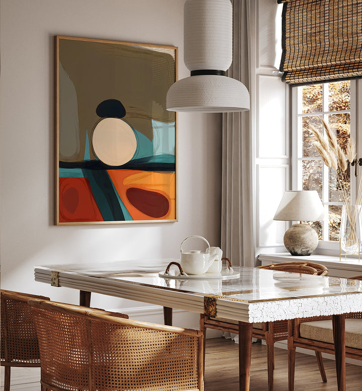 GEOMETRIC HARMONY , ABSTRACT PAINTINGS