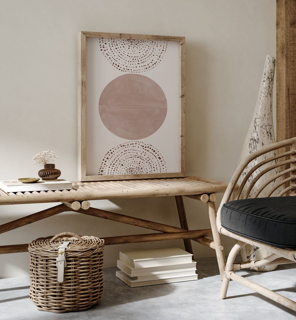 Elegant BOHO II art painting by The Miuus Studio enhances your space with creative charm and bohemian spirit.