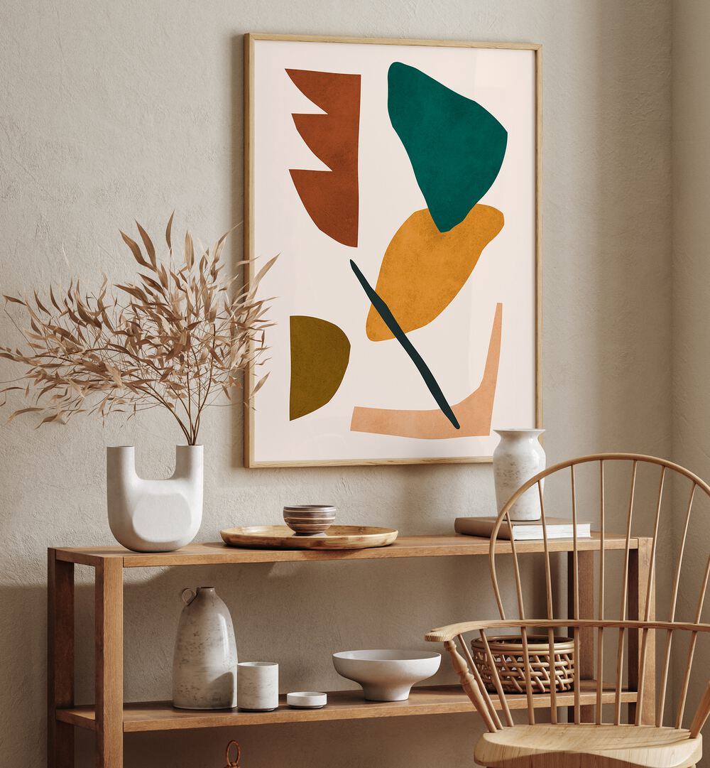 Bright and stylish EXPRESSIVE, BOHO ART PAINTINGS enhance your space with creativity and modern design elements.