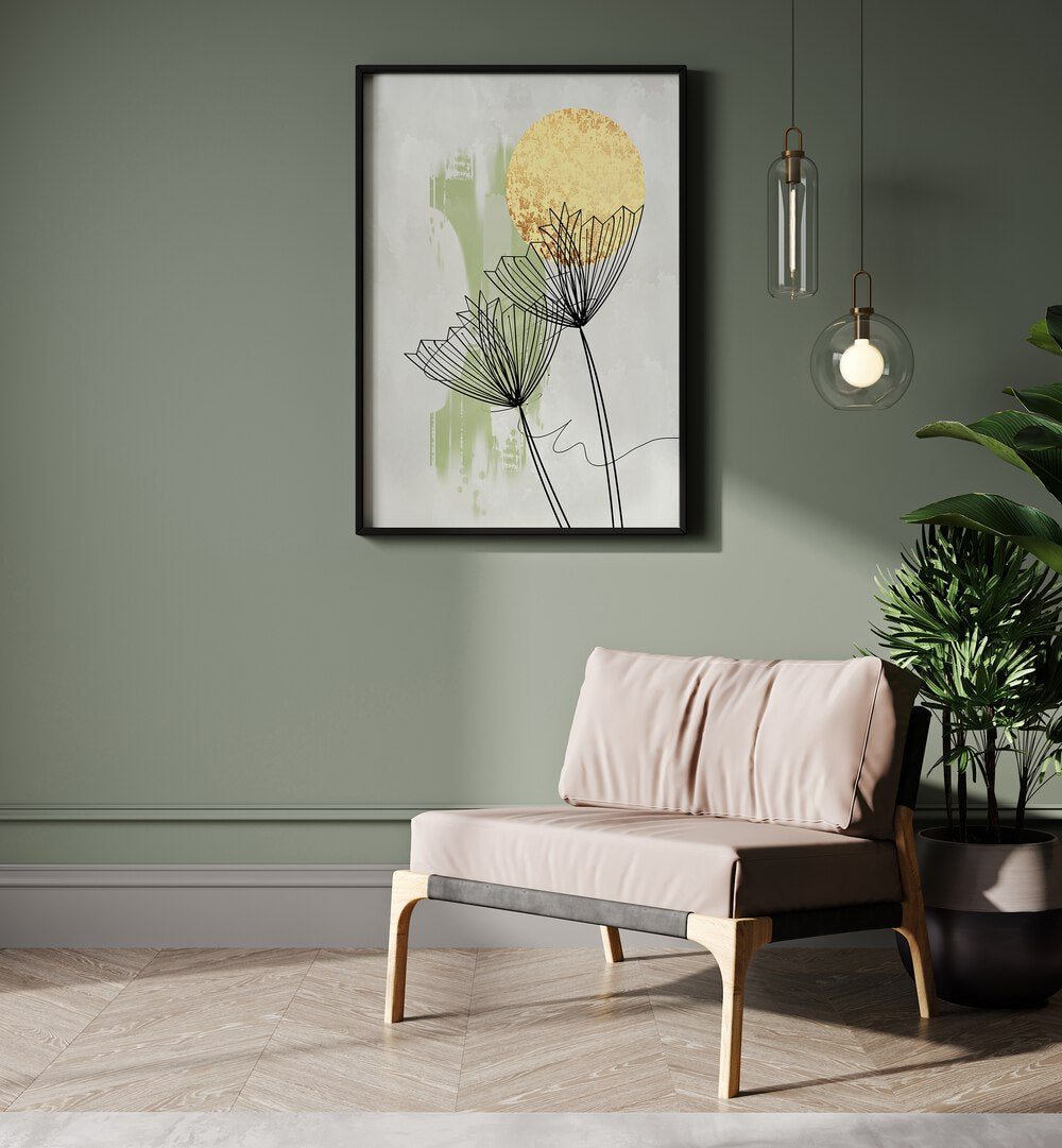 Elegant ABSTRACT BOTANICAL, FLORAL FLOWER PAINTINGS enhance any space with modern artistry and natural beauty.
