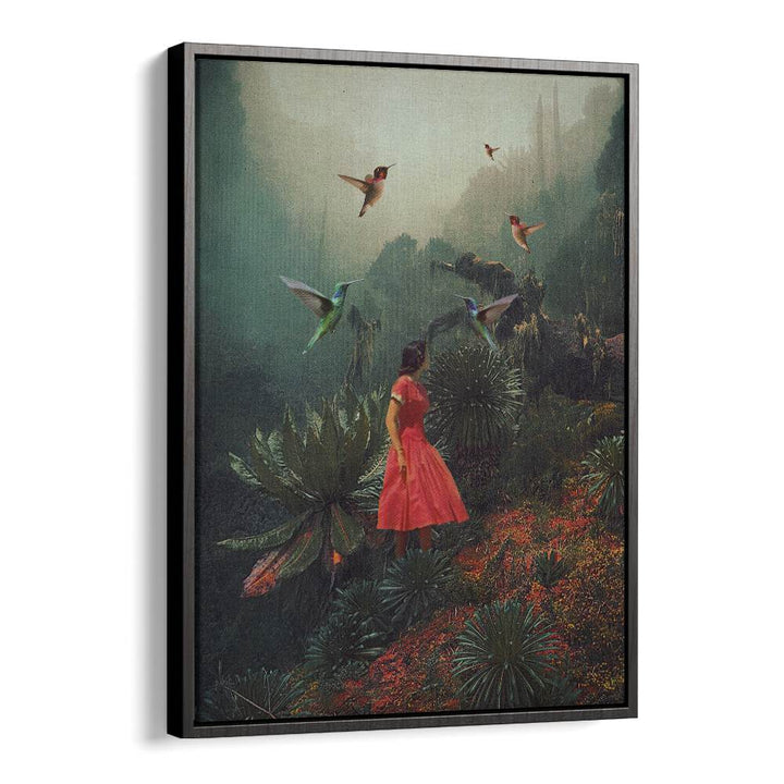 Surreal art prints featuring "20 Seconds Before The Rain" by Frank Moth, capturing a mystical scene with vibrant colors.