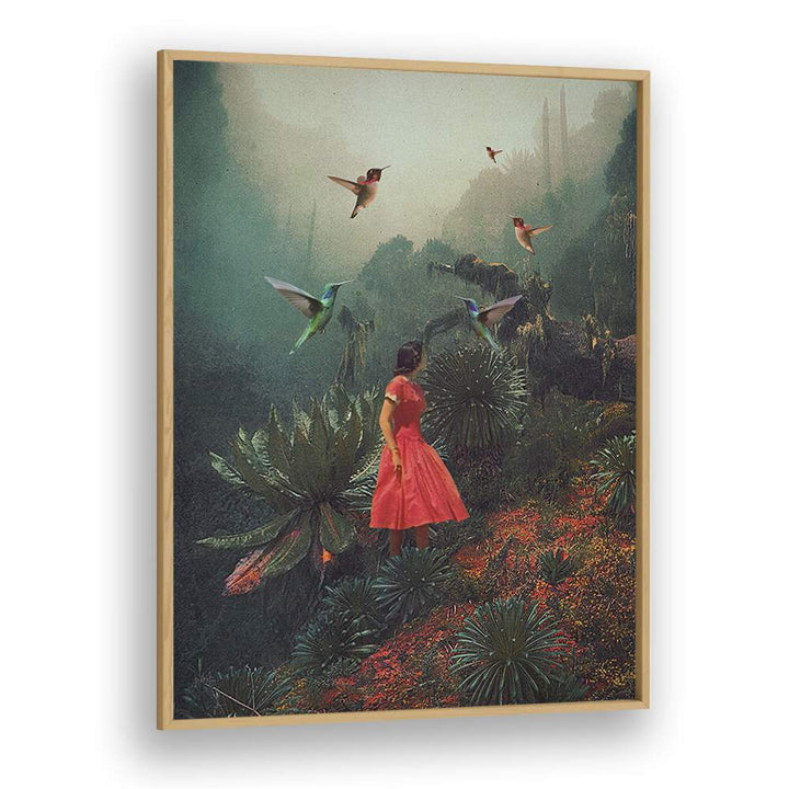Surreal art prints showcasing "20 SECONDS BEFORE THE RAIN" by Frank Moth, featuring vibrant colors and enchanting imagery.