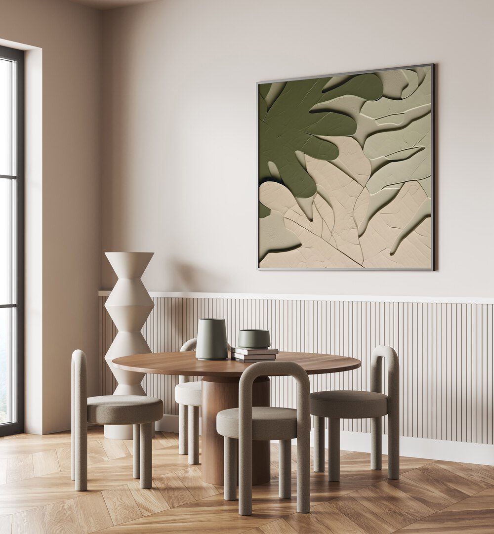 Stylish interior featuring SKETCH FAUNE IV, FLORAL FLOWER PAINTINGS, enhancing creativity and elegance in any space.