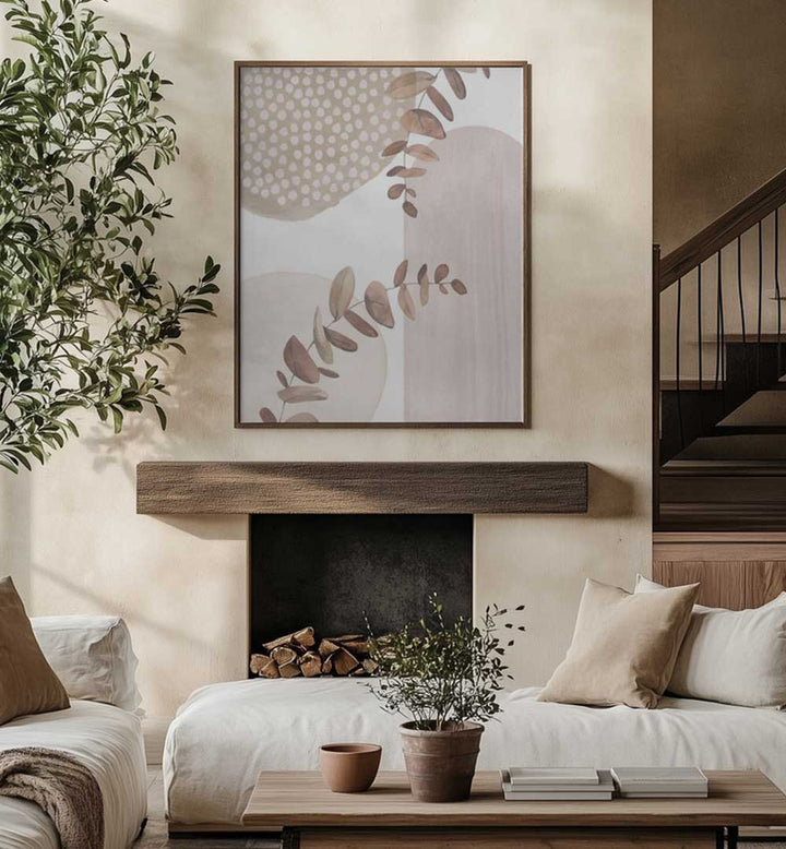 BOHO IN NEUTRAL I , BOHO ART PAINTINGS