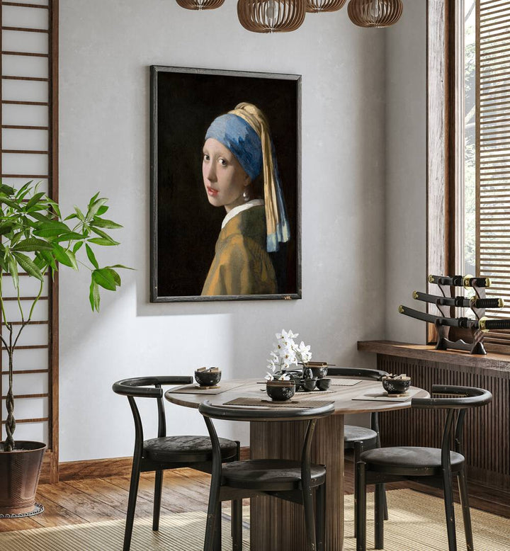 GIRL WITH A PEARL EARRING , VINTAGE PAINTINGS