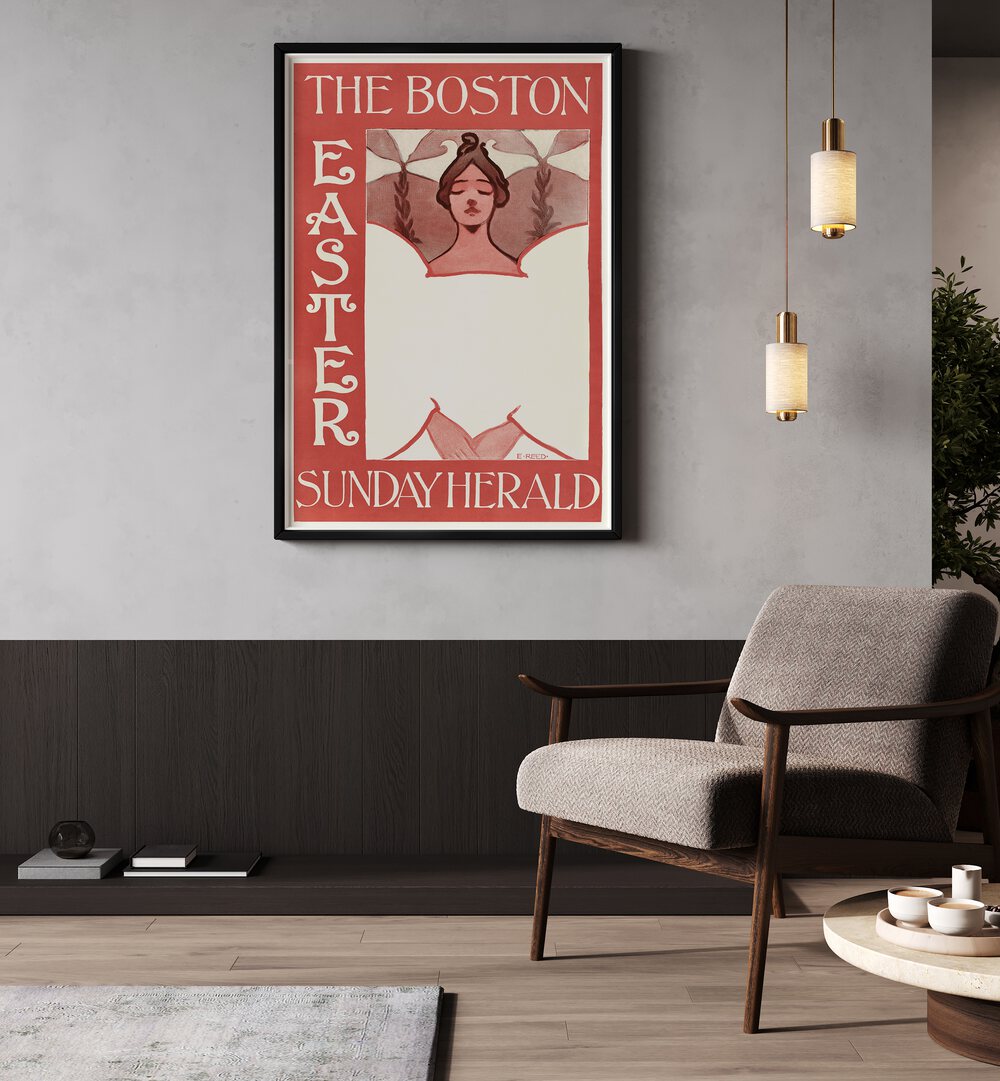 THE BOSTON EASTER , VINTAGE PAINTINGS