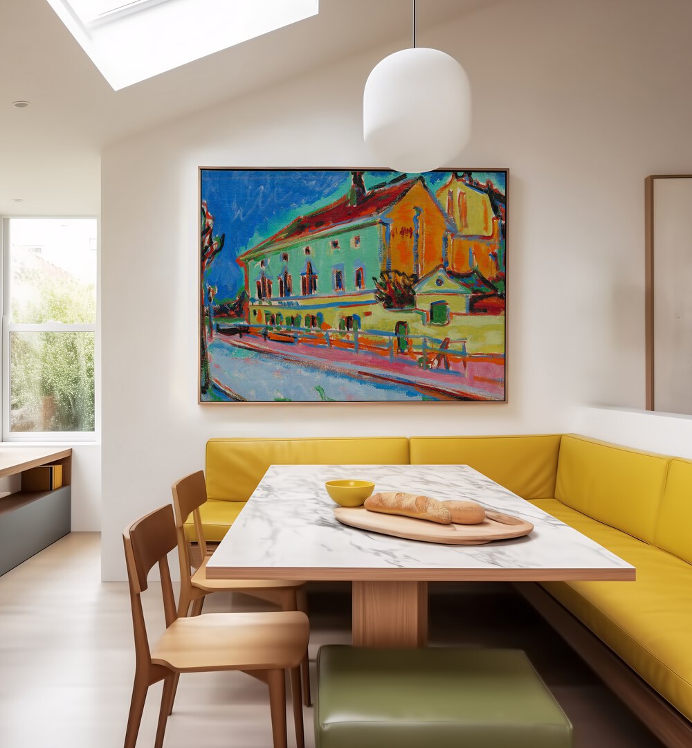 DANCE HALL BELLEVUE , VINTAGE PAINTINGS