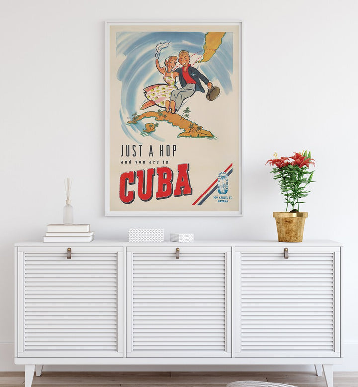 CUBA I, VINTAGE TRAVEL POSTERS showcase vibrant designs, perfect for adding charm to any home or office space.