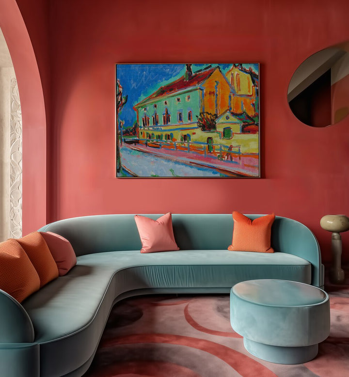 DANCE HALL BELLEVUE , VINTAGE PAINTINGS